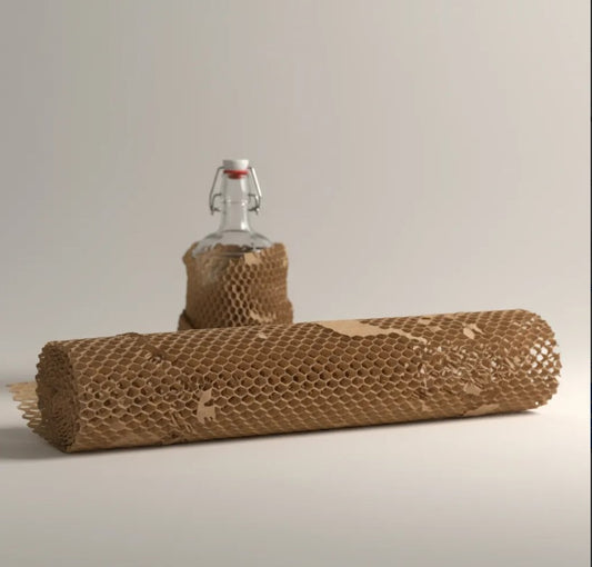 Rollo de Papel Kraft Burbuja — Empaque Ecológico y Profesional