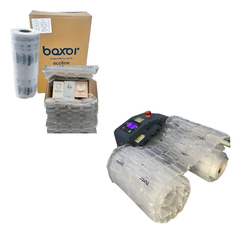 Bolsa Inflable Poliburbuja Cuadrada Para Empaque 40x300mts Ecoline