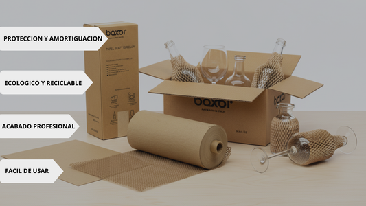 Papel, cartón y Honeycomb