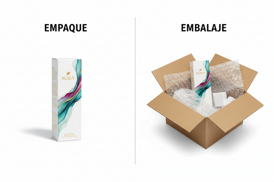 Ejemplos de envase empaque y embalaje