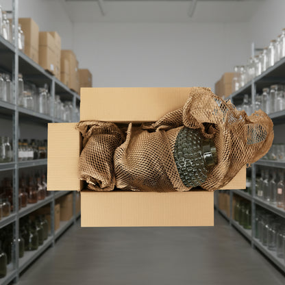 Rollo de Papel Kraft Burbuja — Empaque Ecológico y Profesional