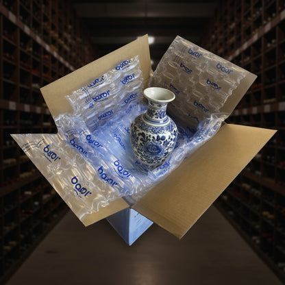 Rollo de Poliburbuja de Aire para Empaque – Reciclable con Precorte | Protección Profesional para Envíos