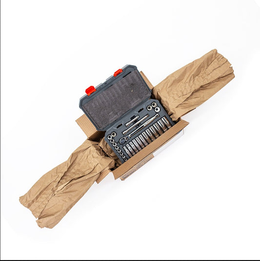 Papel Kraft Empaque Ecológico 68cm x 336m Doble Hoja