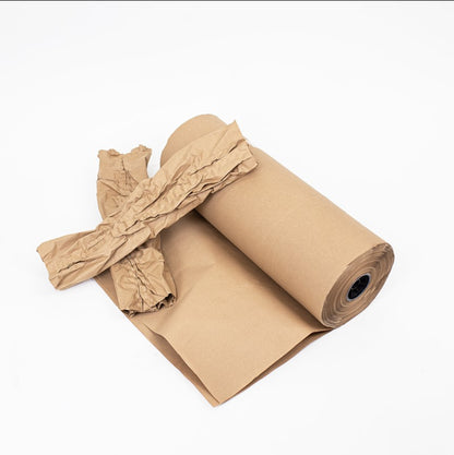 Papel Kraft Empaque Ecológico 68cm x 336m Doble Hoja