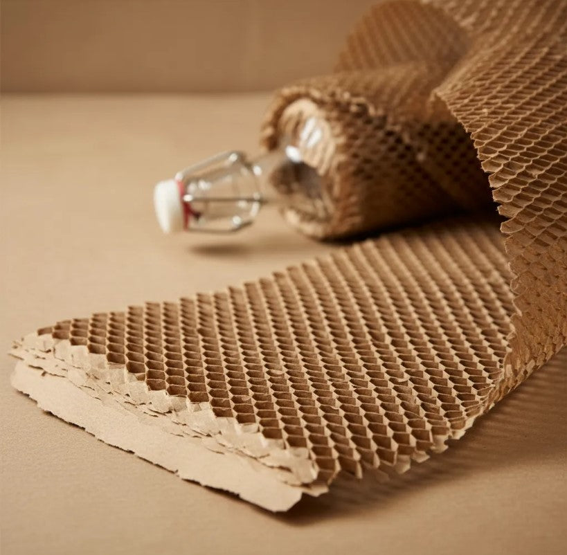 Rollo de Papel Kraft Burbuja — Empaque Ecológico y Profesional