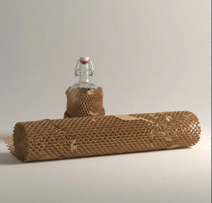 Rollo de Papel Kraft Burbuja — Empaque Ecológico y Profesional