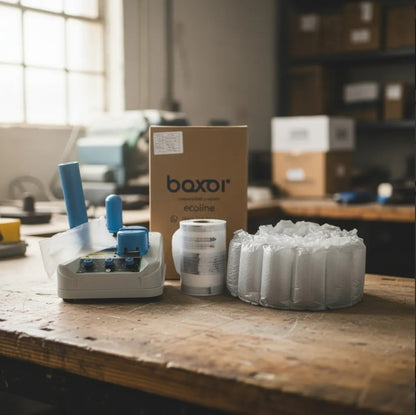 Rollo de Cojín Inflable para Empaque | Protección Antigolpes para Productos Frágiles