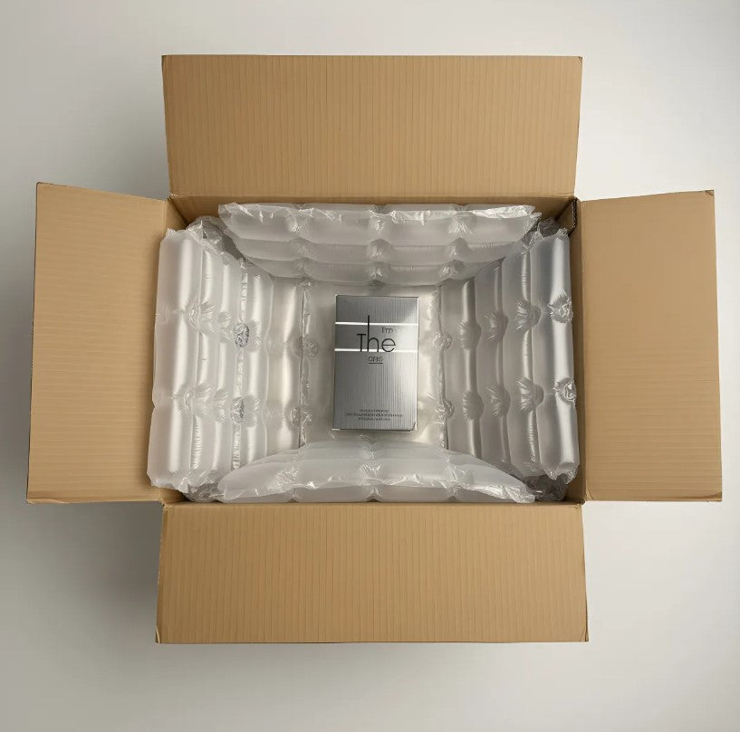 Bolsa Inflable Poliburbuja  Cuadrada Para Empaque 40x300mts Ecoline