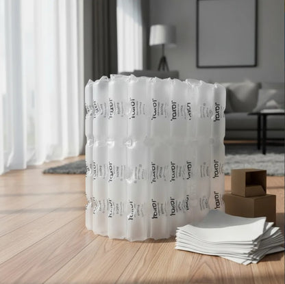 Bolsa Inflable Poliburbuja  Cuadrada Para Empaque 40x300mts Ecoline