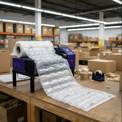 Bolsa Inflable Poliburbuja  Cuadrada Para Empaque 40x300mts Ecoline