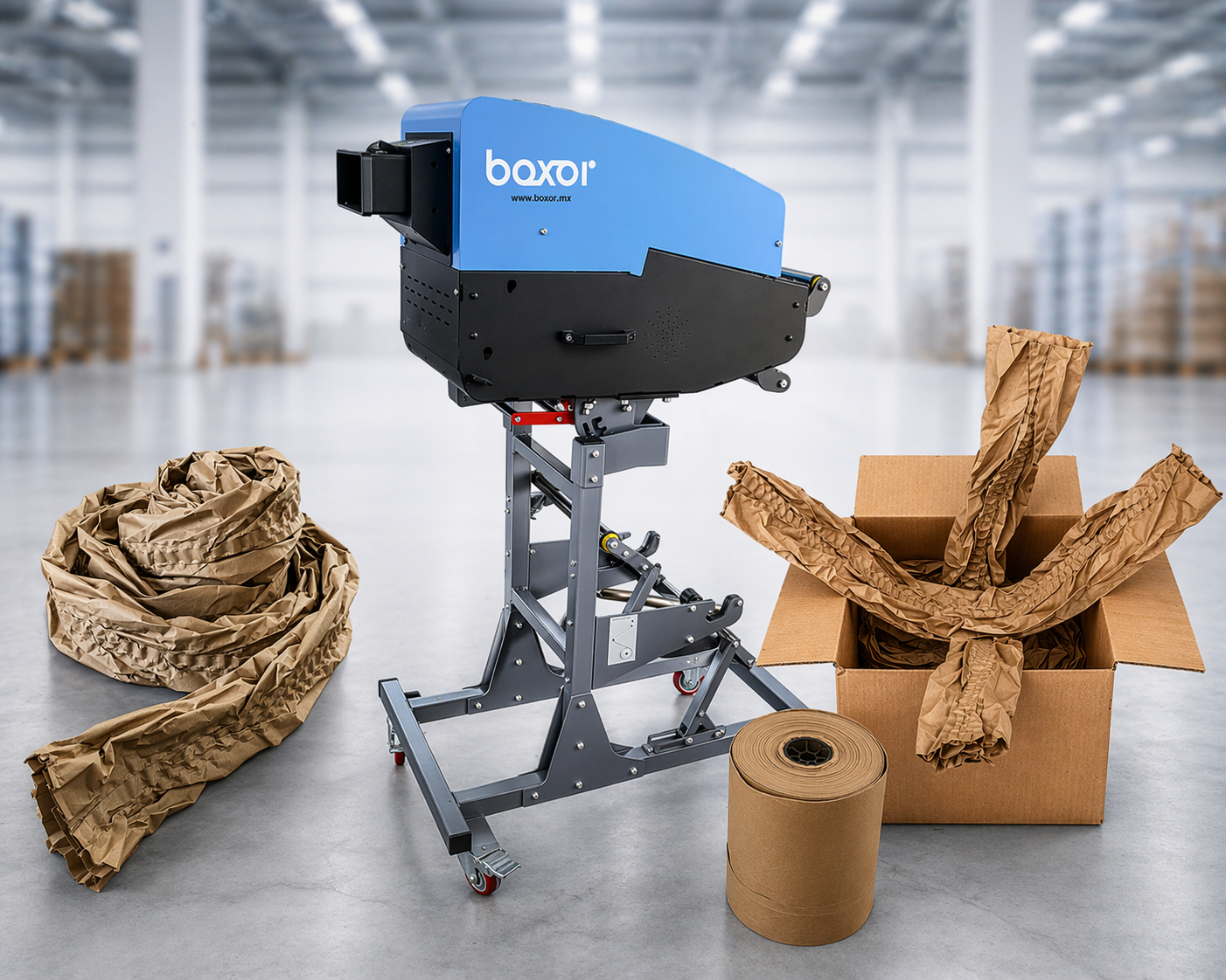 PAPEL KRAFT PARA ENVOLVER Y RELLENAR ESPACIOS EN CAJAS