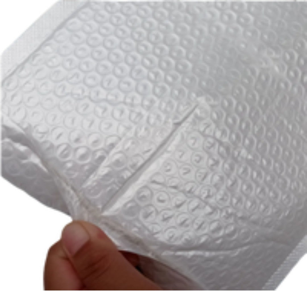 100 Sobres Burbuja Blanco Para Envíos 22x25cm