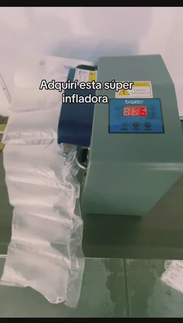 Máquina Infladora de burbuja y almohadilla